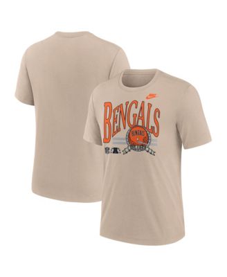 Men's Cincinnati Bengals Rewind Tri-Blend Retro T-Shirt