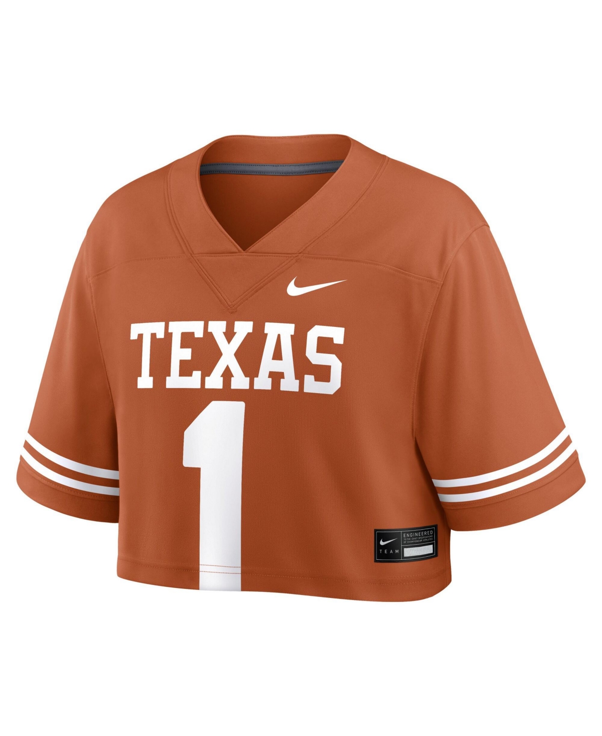 Nike Women's Texas Longhorns Crop Jersey