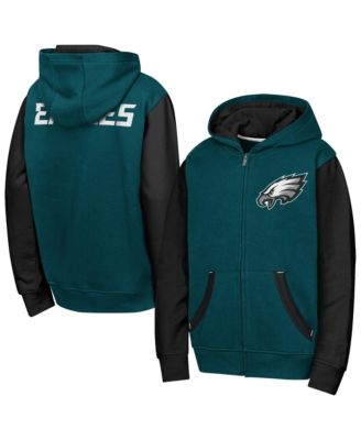 Boys' and Girls' Philadelphia Eagles Stadium Fleece Lining Full-Zip Hoodie