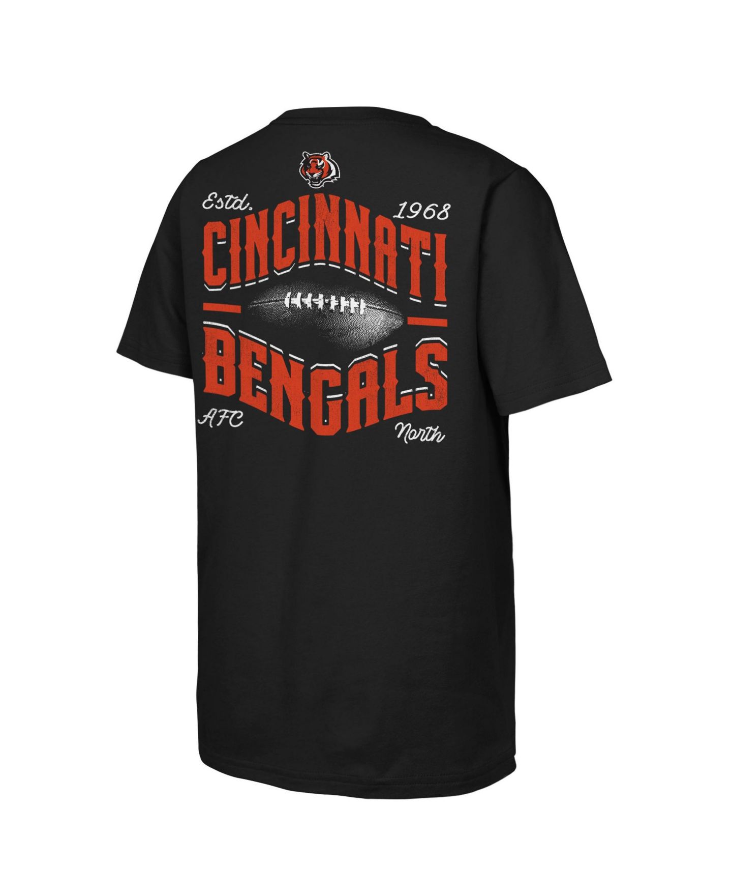 Детская футболка Outerstuff Cincinnati Bengals Top Pick Screen Print Graphics — фото 3