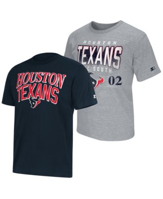 Men's Houston Texans Classic Fit Cotton-Blend T-Shirts, 2-Piece Set