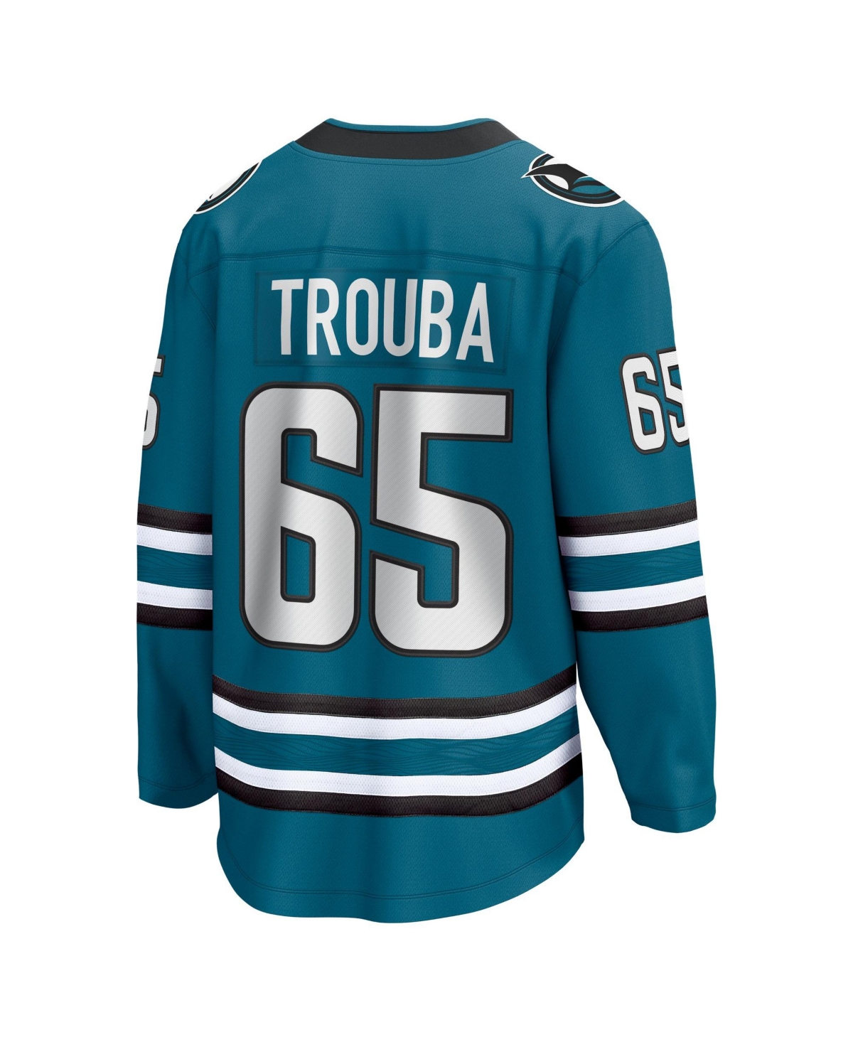 Fanatics Men's San Jose Sharks Jacob Trouba Home Long-Sleeve V-Neck Breakaway Jersey