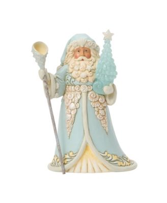 Heartwood Creek Coastal Santa with Glass Tree Figurine