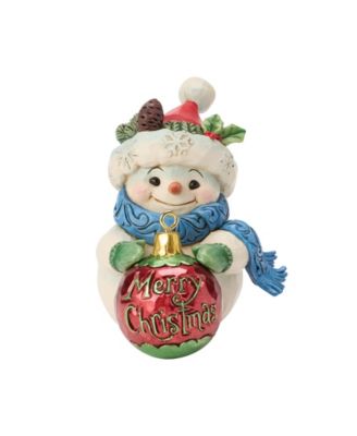Heartwood Creek Snowman with Large Ball Ornament