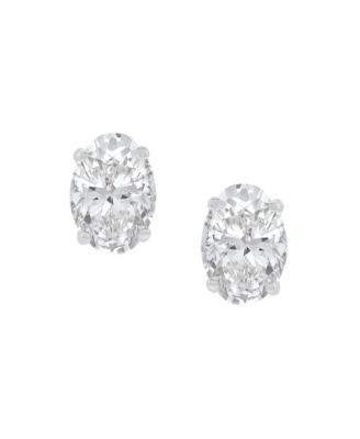 IGI Certified Lab-Grown Diamond Stud Earrings (1 ct. t.w.) in 14k White Gold