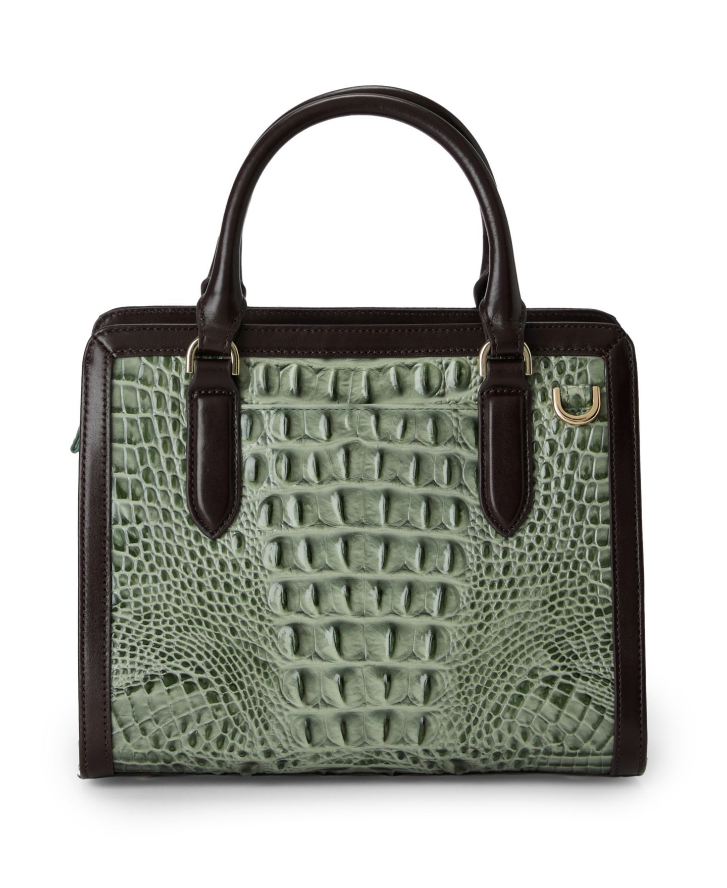 Женская сумка Brahmin Cami Northway Leather Satchel, цвет: Softgrass — фото 2
