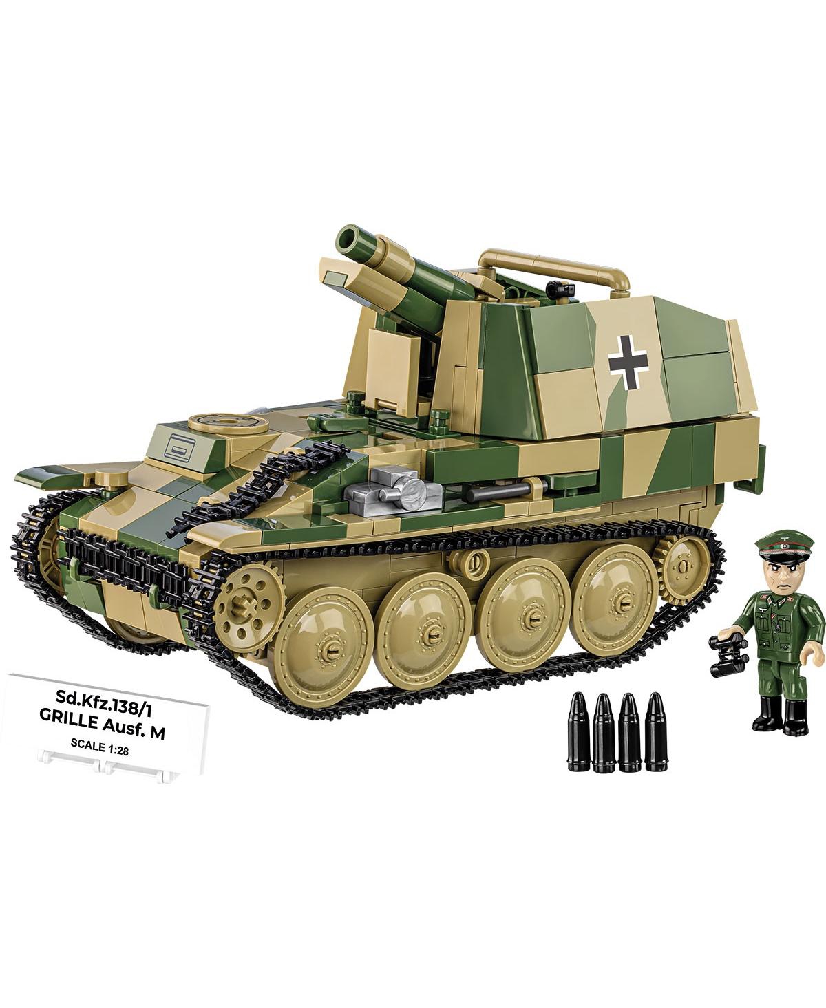 Cobi Historical Collection World War Ii Sturmpanzer 38(t) Grille Ausf. M 720-Piece Building Set, Ages 9+