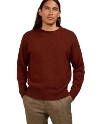 Men's Wool Crewneck Sweater