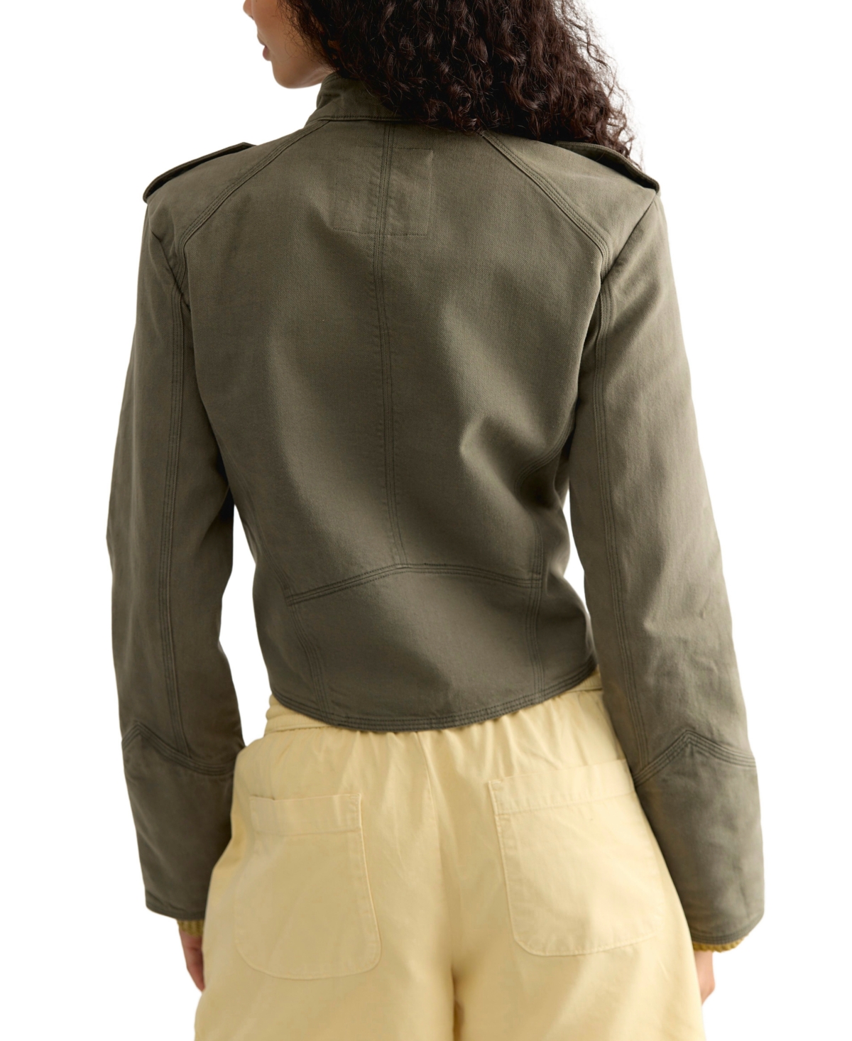 Free People Women's Ryland Band Military Jacket