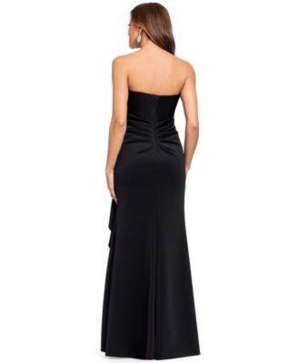 macy's black strapless dress XSCAPE Women's Formal & Tie Dresses Evening gown
