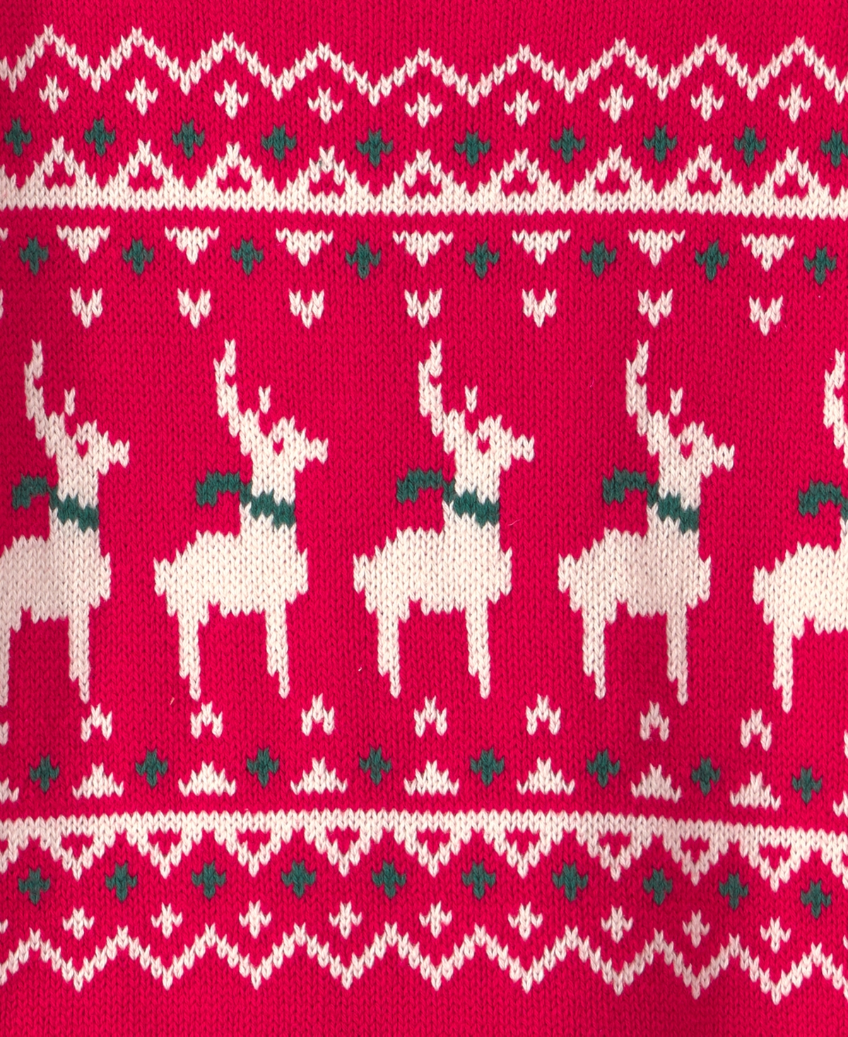Carter's Toddler Boys' 2T-5T Fair-Isle Long-Sleeve Crewneck Cotton Sweater