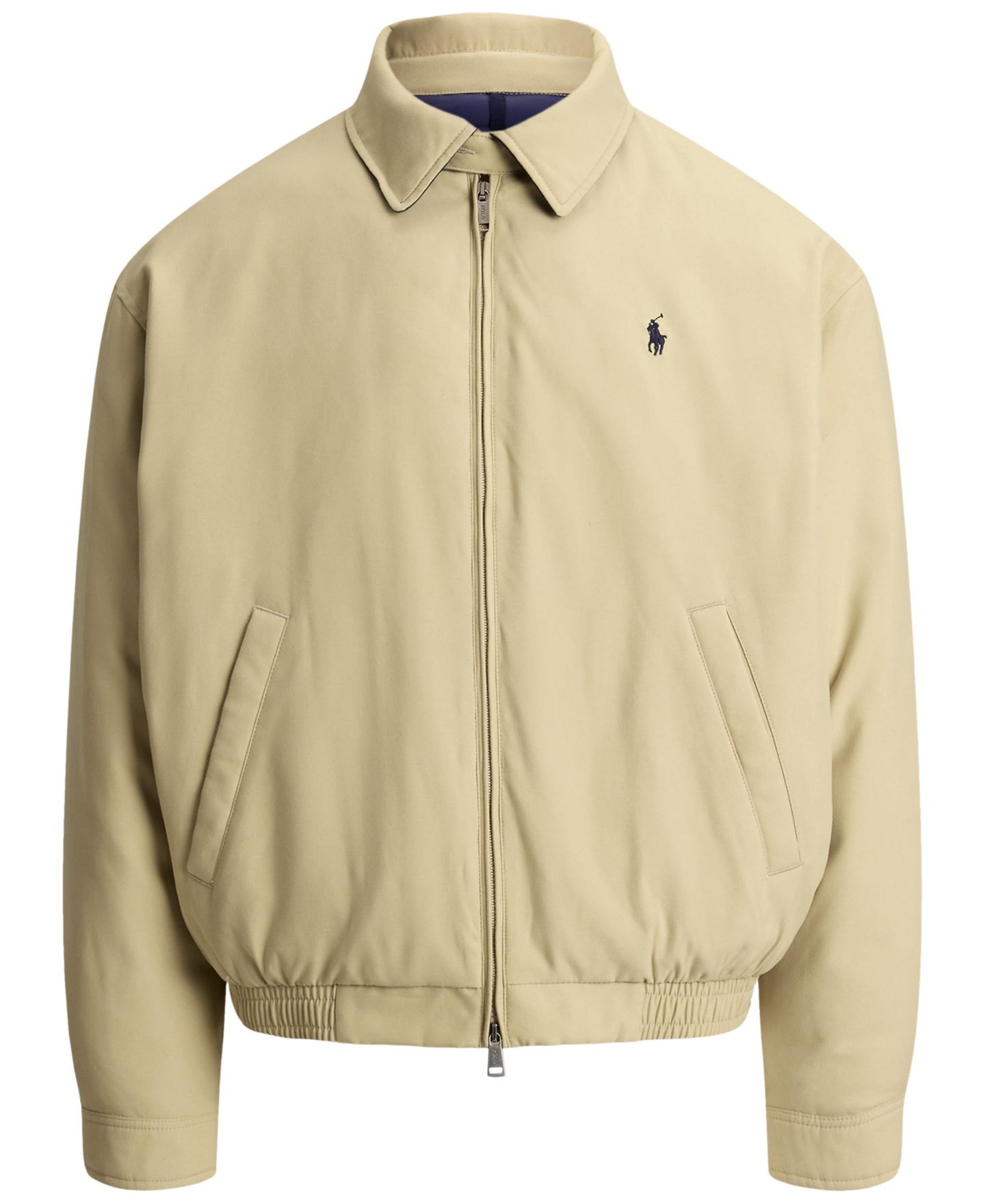 Мужская куртка Polo Ralph Lauren Insulated Twill Bomber Water-Resistant, цвет: Хаки — фото 5
