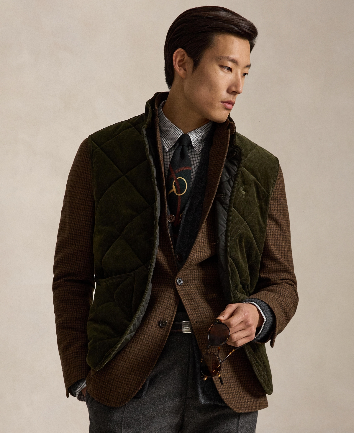 Polo Ralph Lauren Men's Hurston Quilted Corduroy Lined Vest