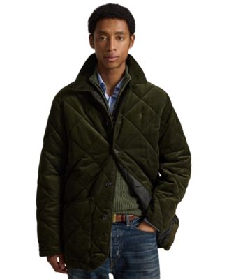 Men's Quilted Corduroy Barn Coat