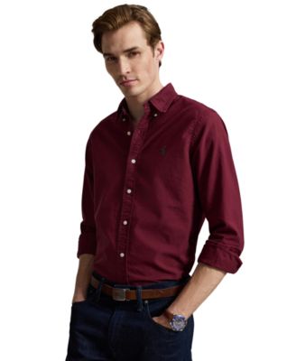 Men's Garment-Dyed Oxford Shirt