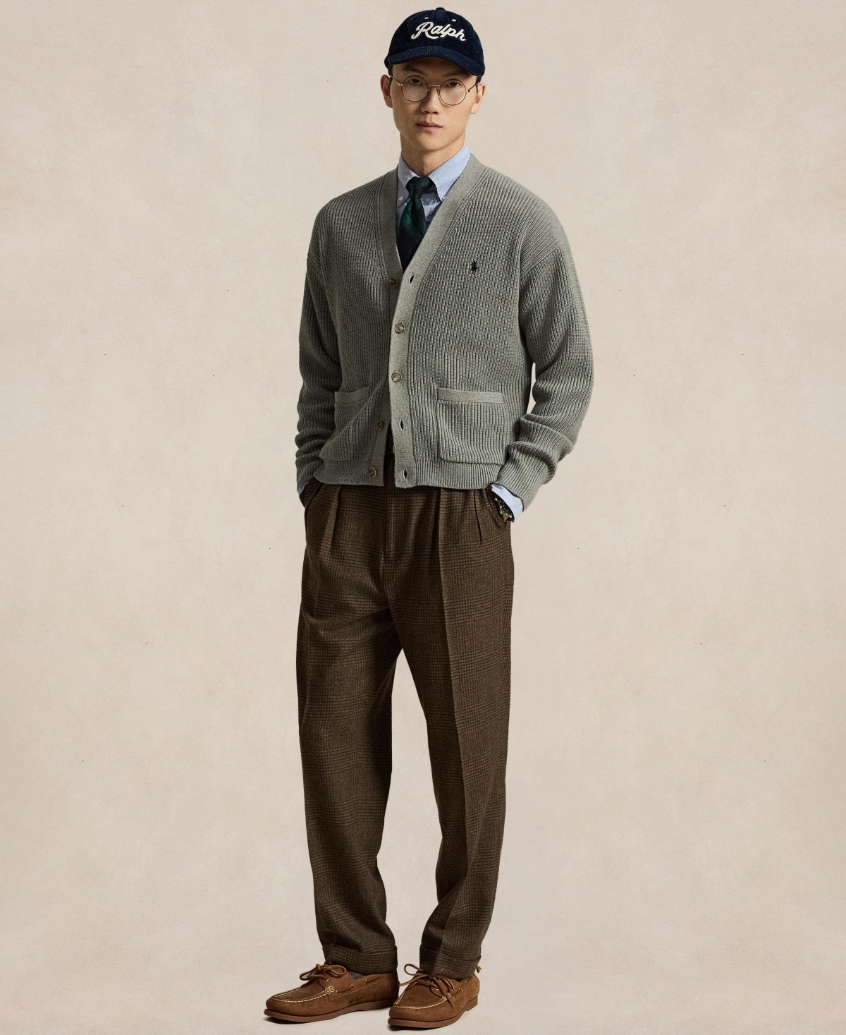 Polo Ralph Lauren Men's Relaxed-Fit Textured Cotton Cardigan