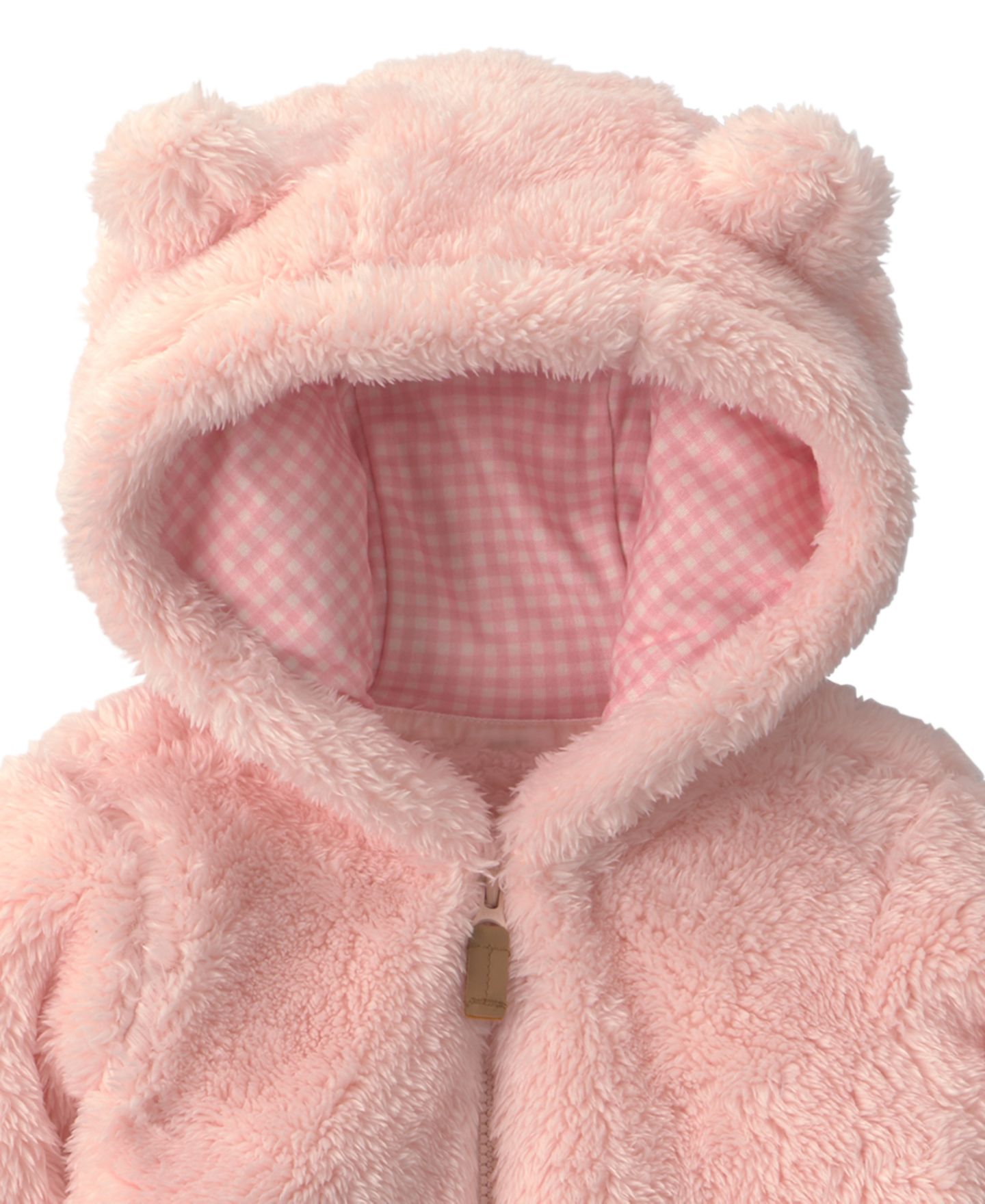 Куртка Carter's Hooded Full-Zip Fleece Jacket для девочек-малышей, цвет: Розовый — фото 2