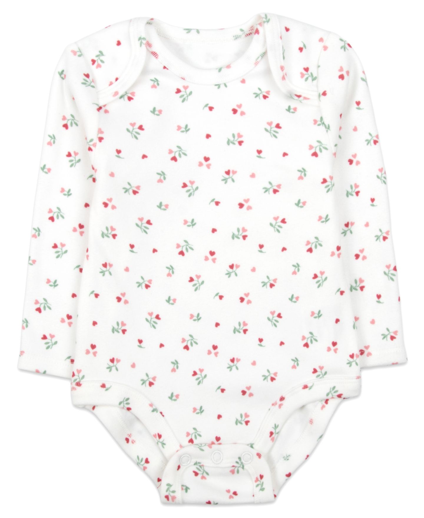 Детский набор Baby Essentials Daddy's Girl: три комплекты с длинным рукавом на кнопках, цвет: Розовый — фото 3