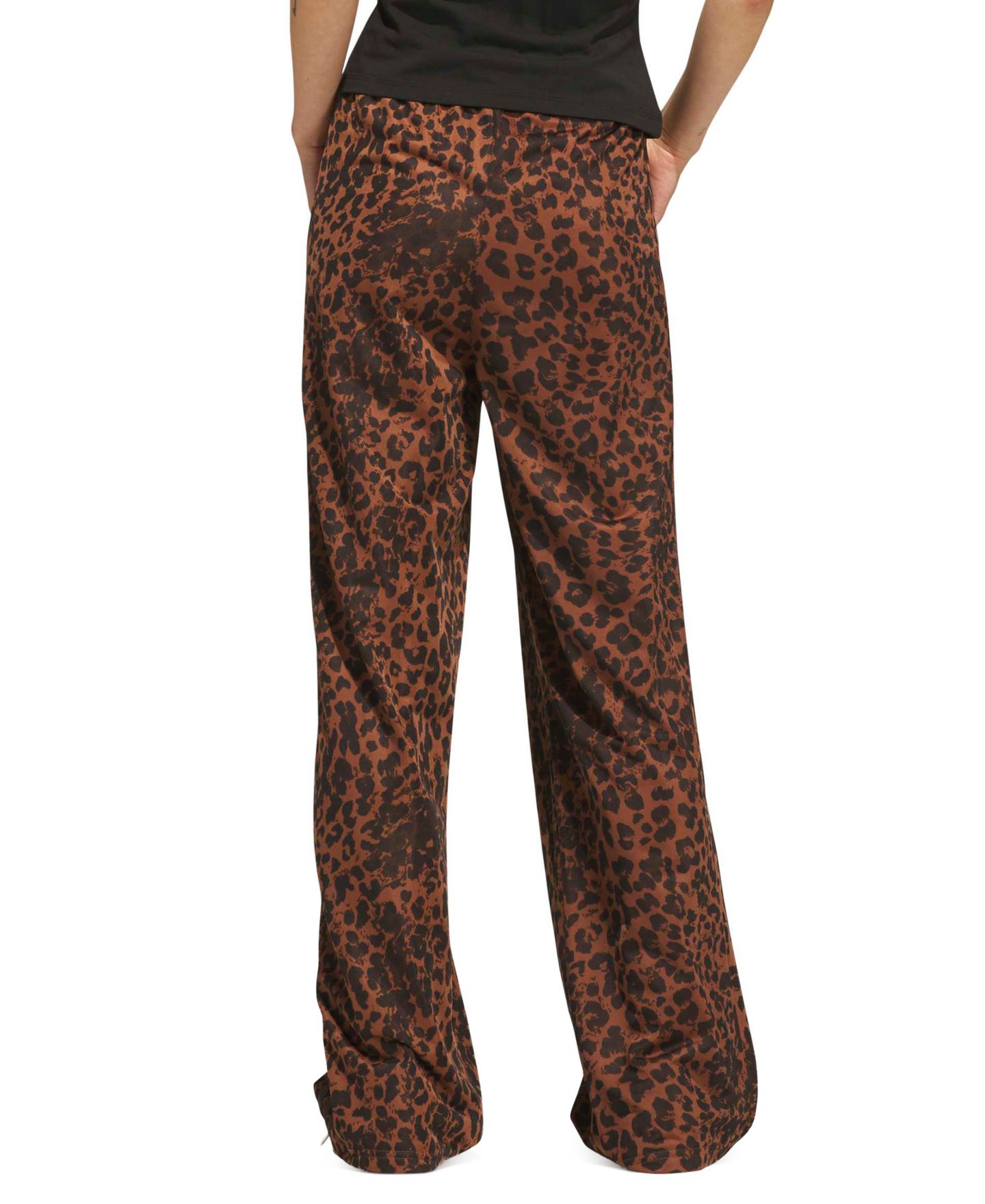 Женские брюки adidas Dayready High-Rise Wide-Leg Leopard-Print, цвет: Auco — фото 5