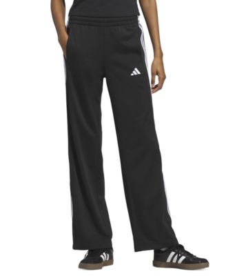 Women's 3 Stripe Snap Pant High-Rise Wide-Leg Pants