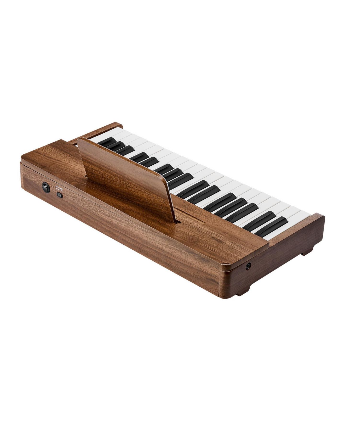 Детская игрушка Mecale 37-Key Extended Range Wooden Kids Digital Piano, Ages 3+, цвет: Коричневый — фото 11