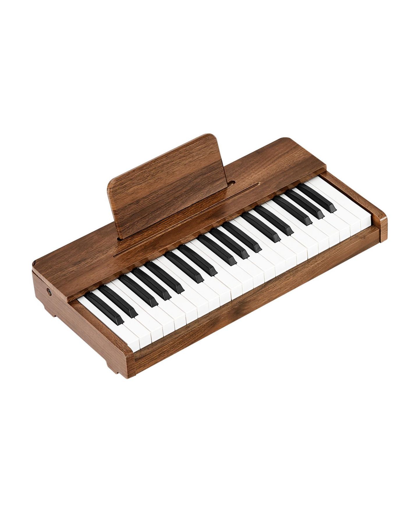 Детская игрушка Mecale 37-Key Extended Range Wooden Kids Digital Piano, Ages 3+, цвет: Коричневый — фото 10