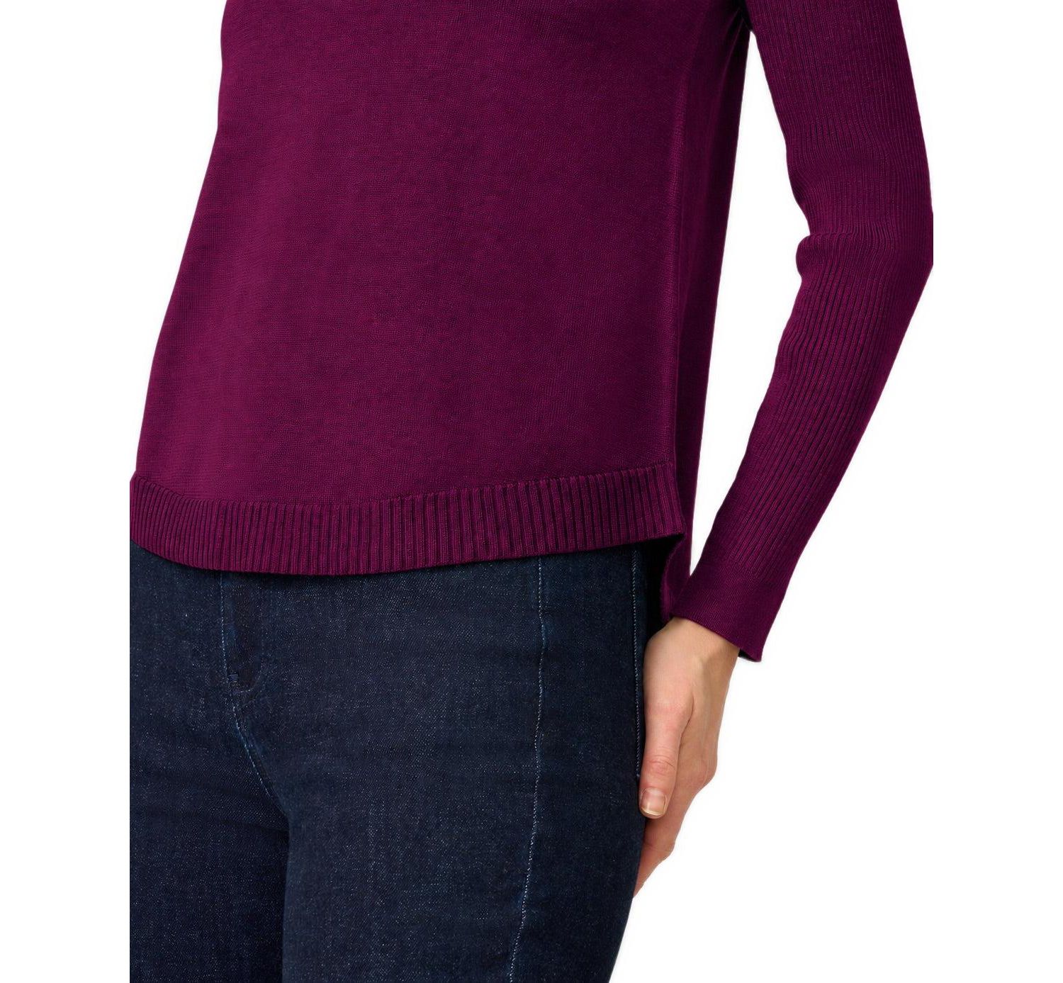 Women's Boat Neck Long-Sleeve Sweater