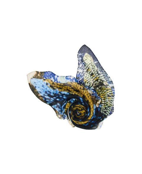 Женский шарф Desigual Printed Rectangular, цвет: Чёрный