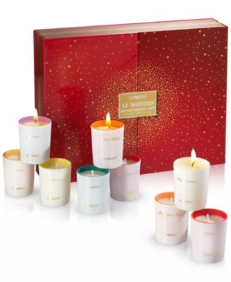 12 Unique Scented Aromatherapy Soy Candles Gift Box