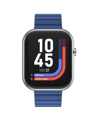 AIR 5 Unisex Blue Magnetic Silicone Strap Smartwatch