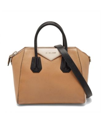 Women's Small Antigona Tricolor Leather Satchel