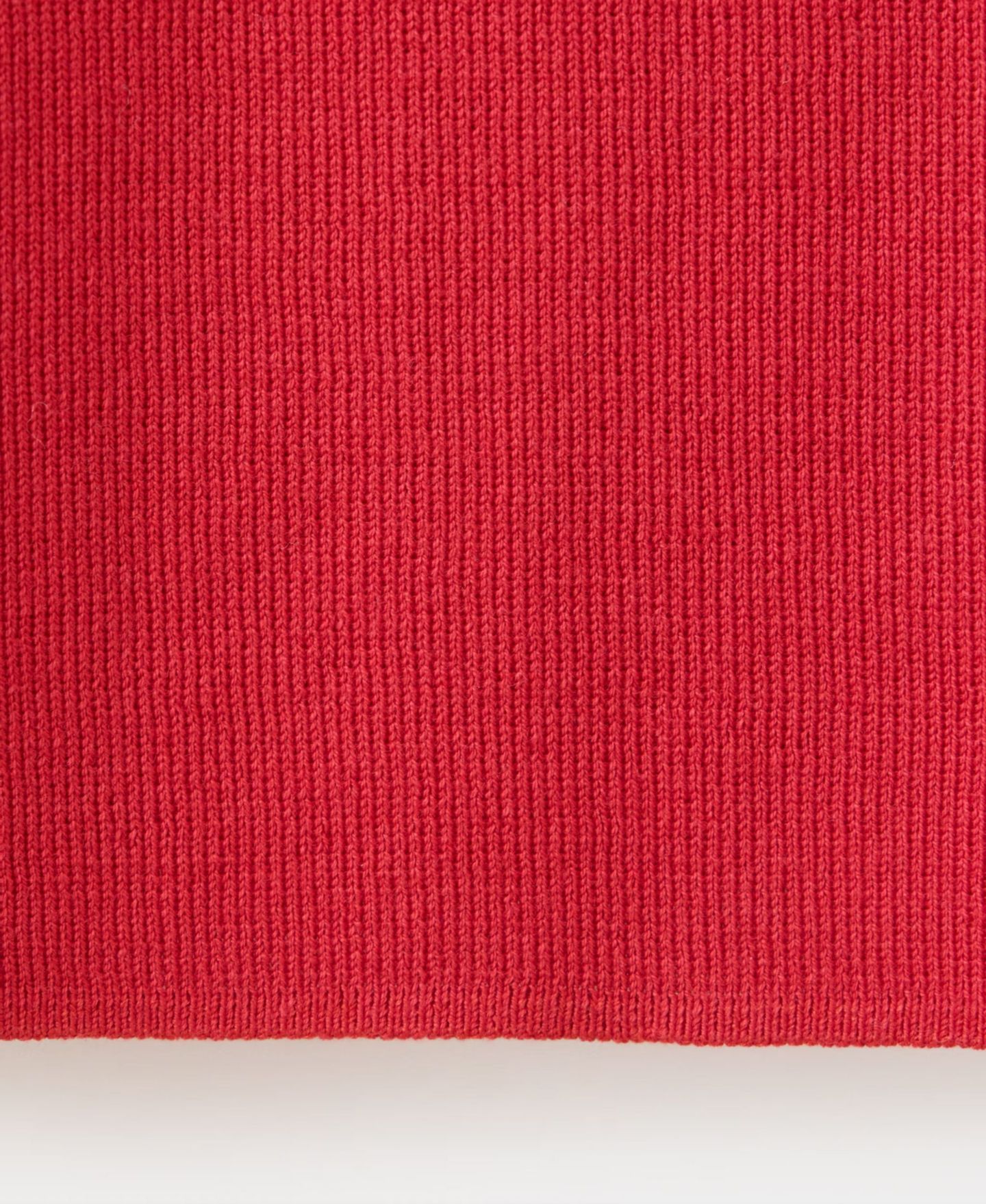 Женская футболка Mango Lightweight Short-Sleeve Cotton-Blend, цвет: Красный — фото 2