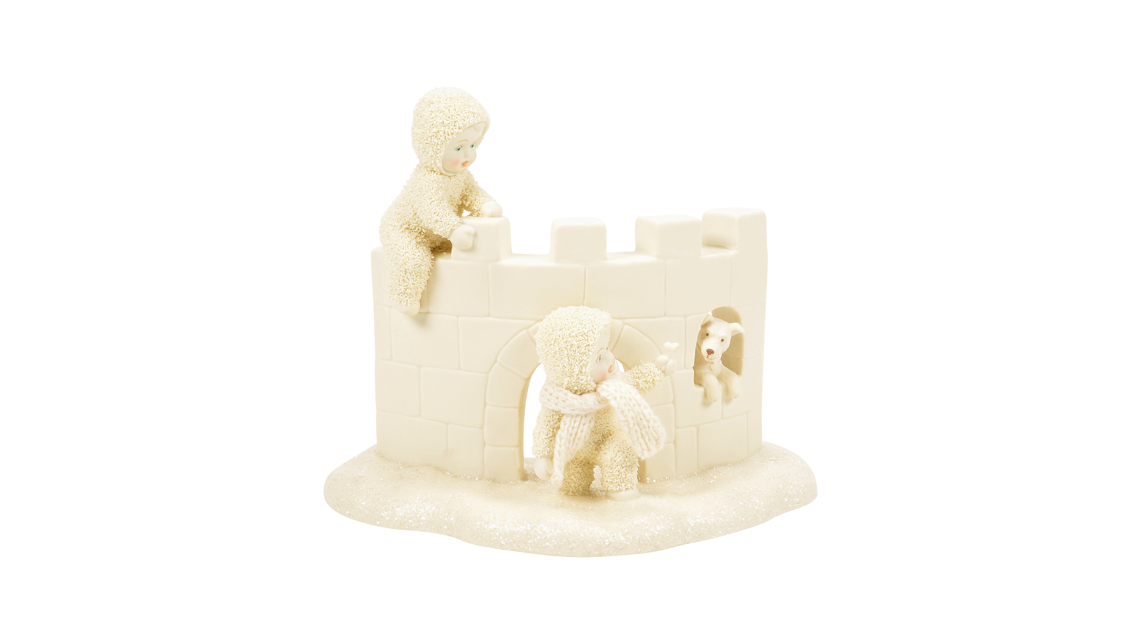 Department 56 Snowbabies Let's Build a Snowfort Figurine