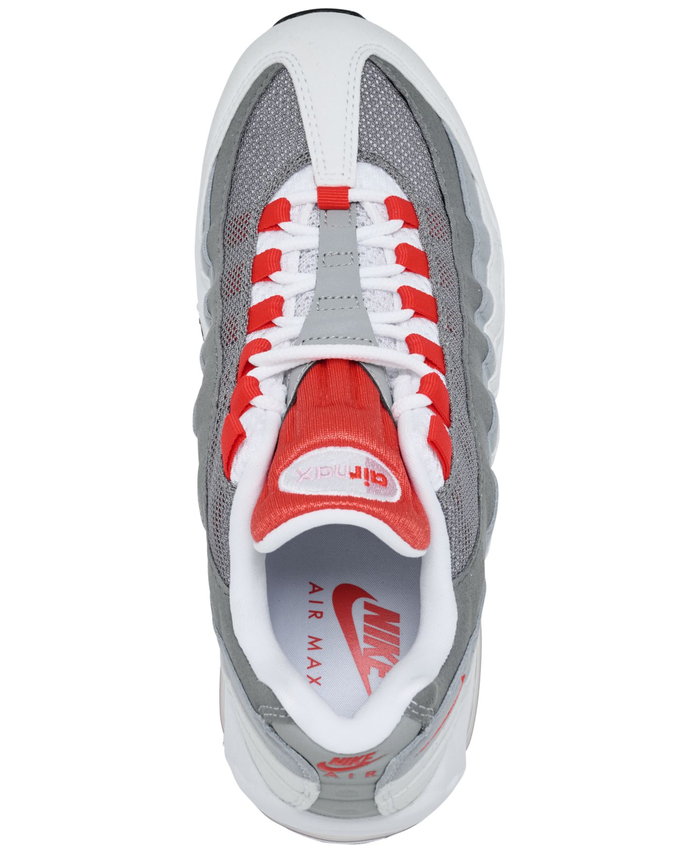 Женские кроссовки Nike Air Max 95 Big Bubble Lifestyle, цвет: Белый / Розовый — фото 5