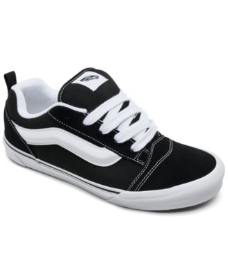 Big Kids Knu Skool Low-Top Lace-Up Puffy Tongue and Ankle Collar Sneakers from Finish Line
