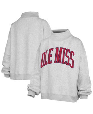 Women's Ole Miss Rebels Nelson Oversized Mock-Neck Sweatshirt