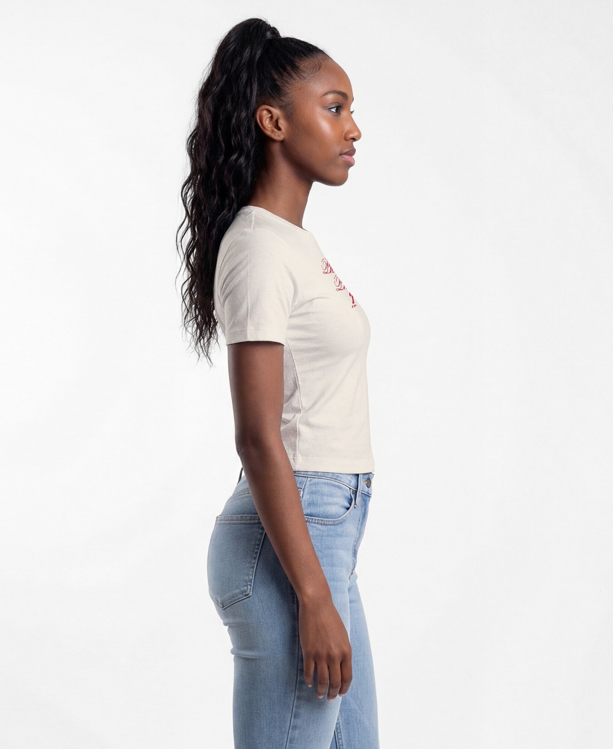Champion Women's Philadelphia Phillies Soft-Touch Cropped T-Shirt