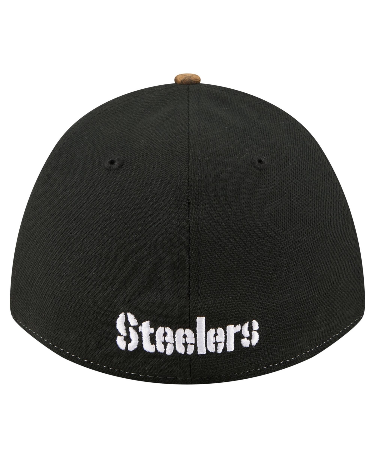 New Era Men's Pittsburgh Steelers Real Tree 39THIRTY Baseball Cap