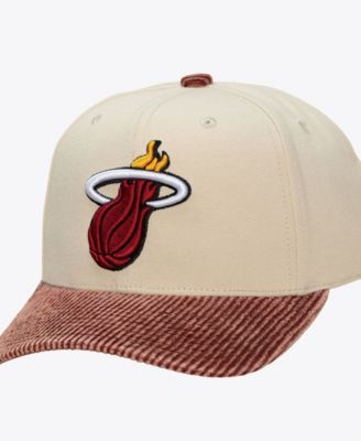 Men's Miami Heat Corduroy Pro Crown Snapback Hat