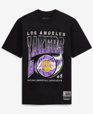 Men's Los Angeles Lakers Ball Out Distressed Graphics T-Shirt