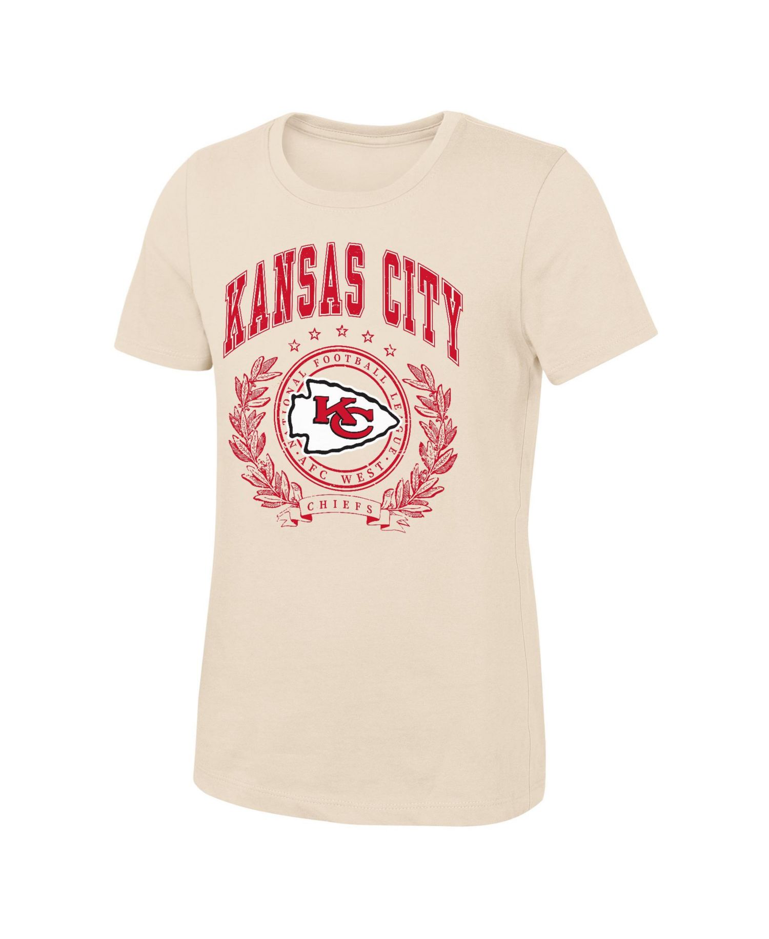 Girls' 4-16 Undefeated Kansas City Chiefs Screen-Print T-Shirt