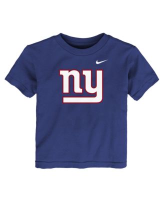 Boys' and Girls' 2T-5T New York Giants Crewneck Short-Sleeve Cotton T-Shirt
