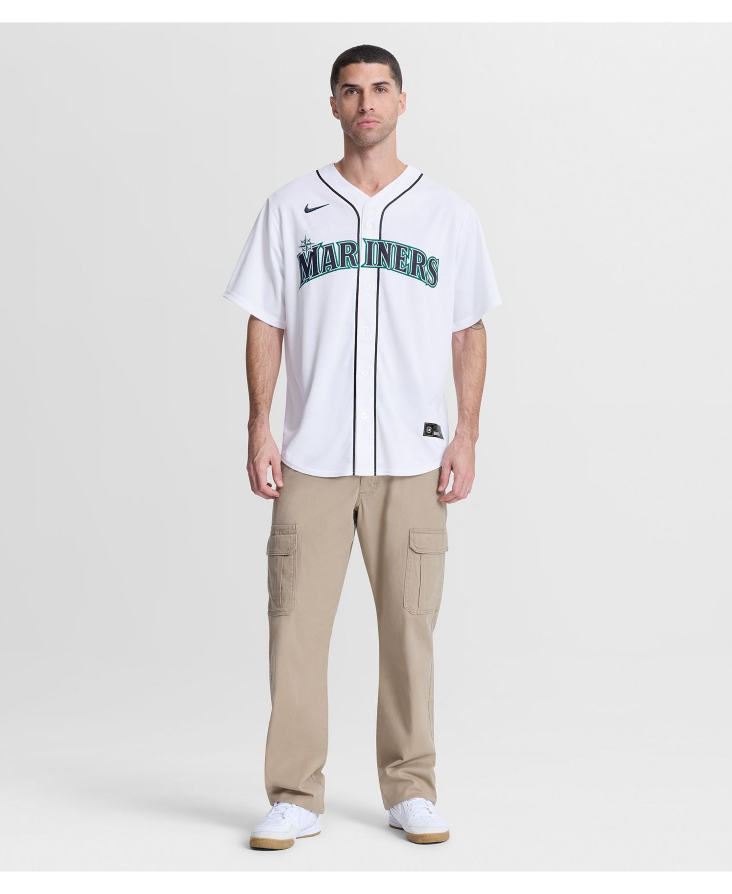 Men's Seattle Mariners Victor Robles Relaxed-Fit Replica Jersey