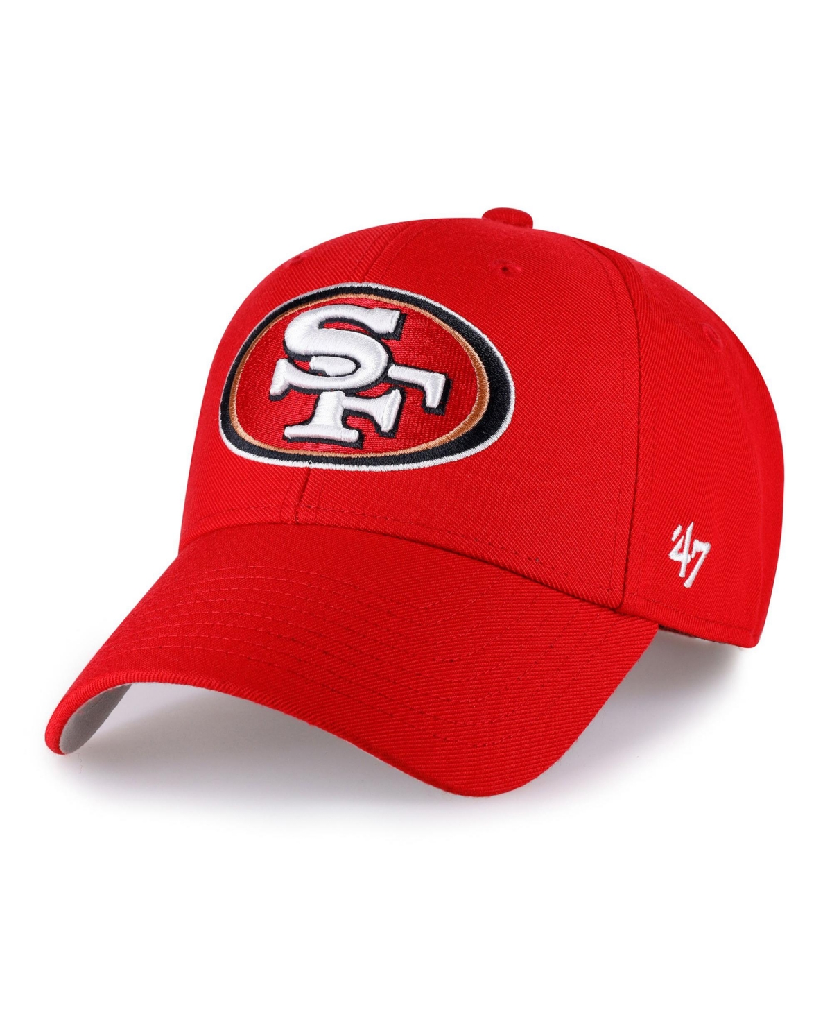 '47 Brand San Francisco 49ers Mvp Adjustable Structured-Fit Hat - Scarlet