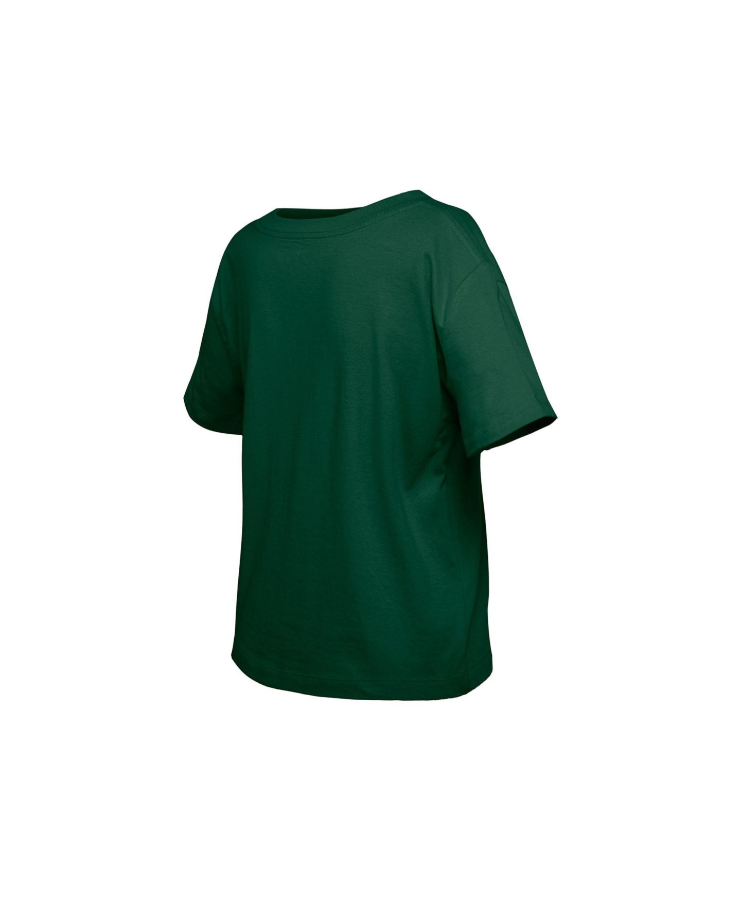 Футболка New Era Green Bay Packers Flip Sequin Boxy для девочек — фото 3