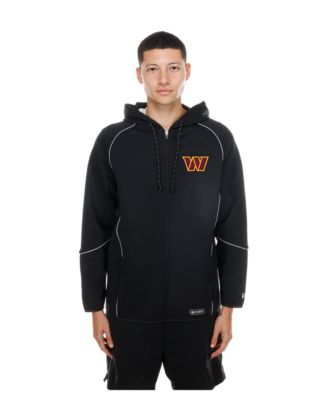 Men's Washington Commanders Combine Authentic Raglan Full-Zip Hoodie