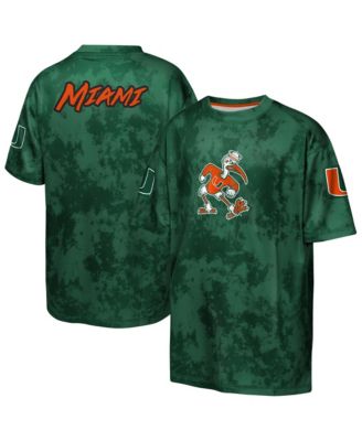 Big Boys and Girls Miami Hurricanes Off-Side Sublimated T-Shirt
