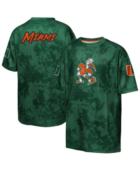 Детская футболка Outerstuff Miami Hurricanes Off-Side Sublimated