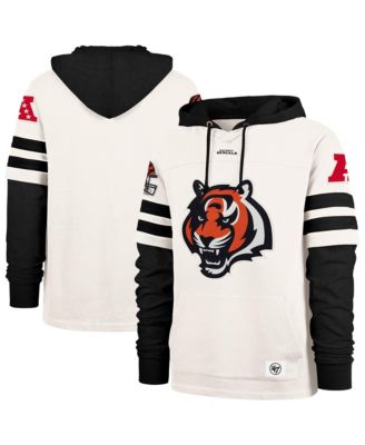 Men's Cincinnati Bengals Split Zone Cornerback Duo Lacer Fleece-Lined Hoodie