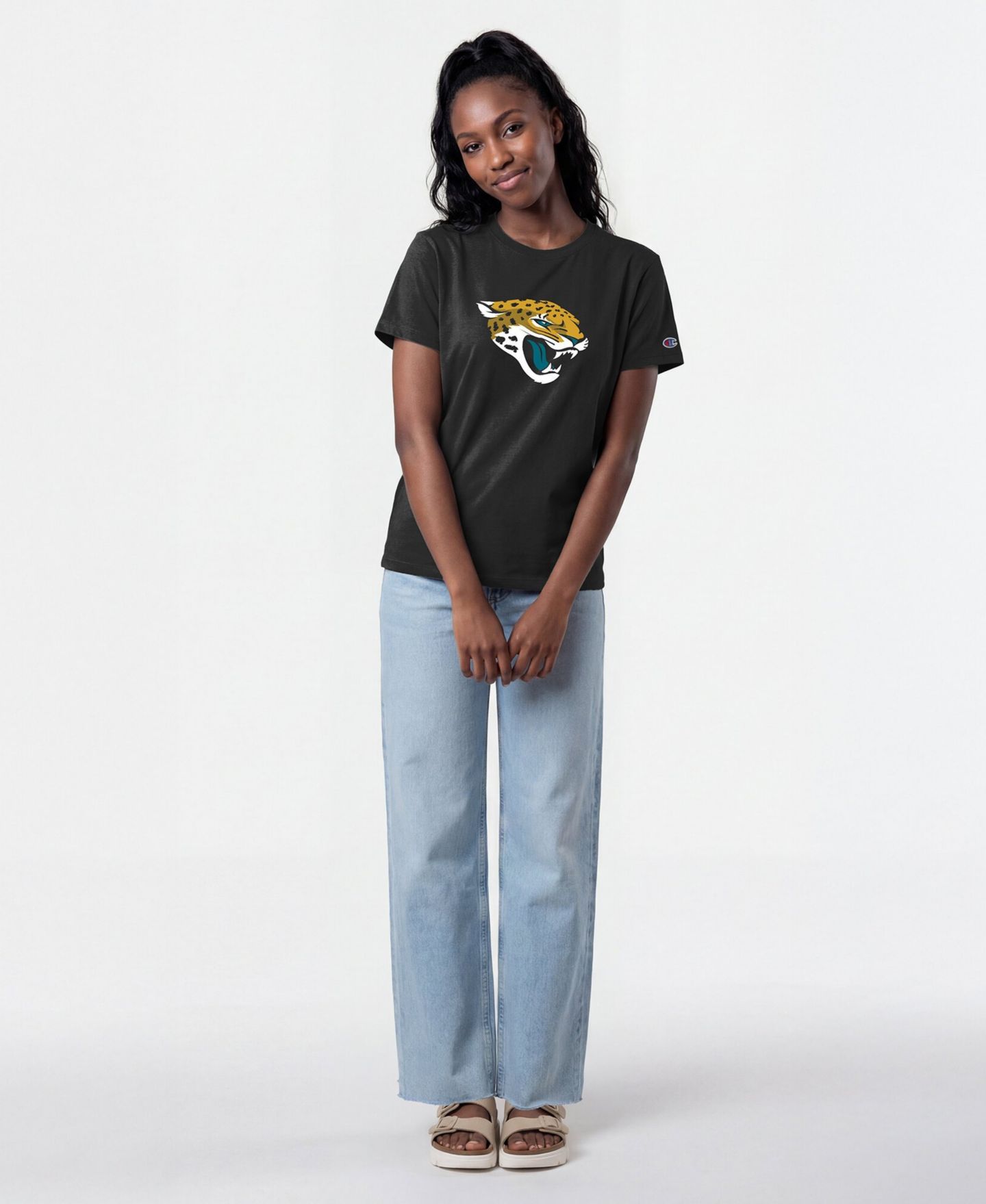 Женская футболка Champion Jacksonville Jaguars Screen Print — фото 3